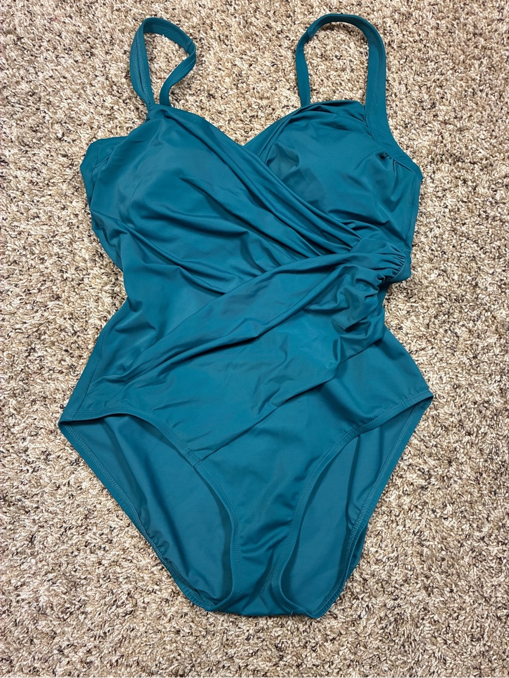 Miraclesuit Surpice Soft Cup Slimming One Piece Swimsuit